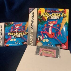 Pink Panther: Pinkadelic Pursuit (Nintendo Game Boy Advance, 2002)